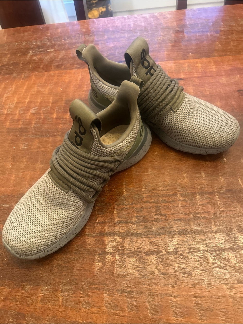 Nike Women's Olive Green Slip-On Athletic Sneakers